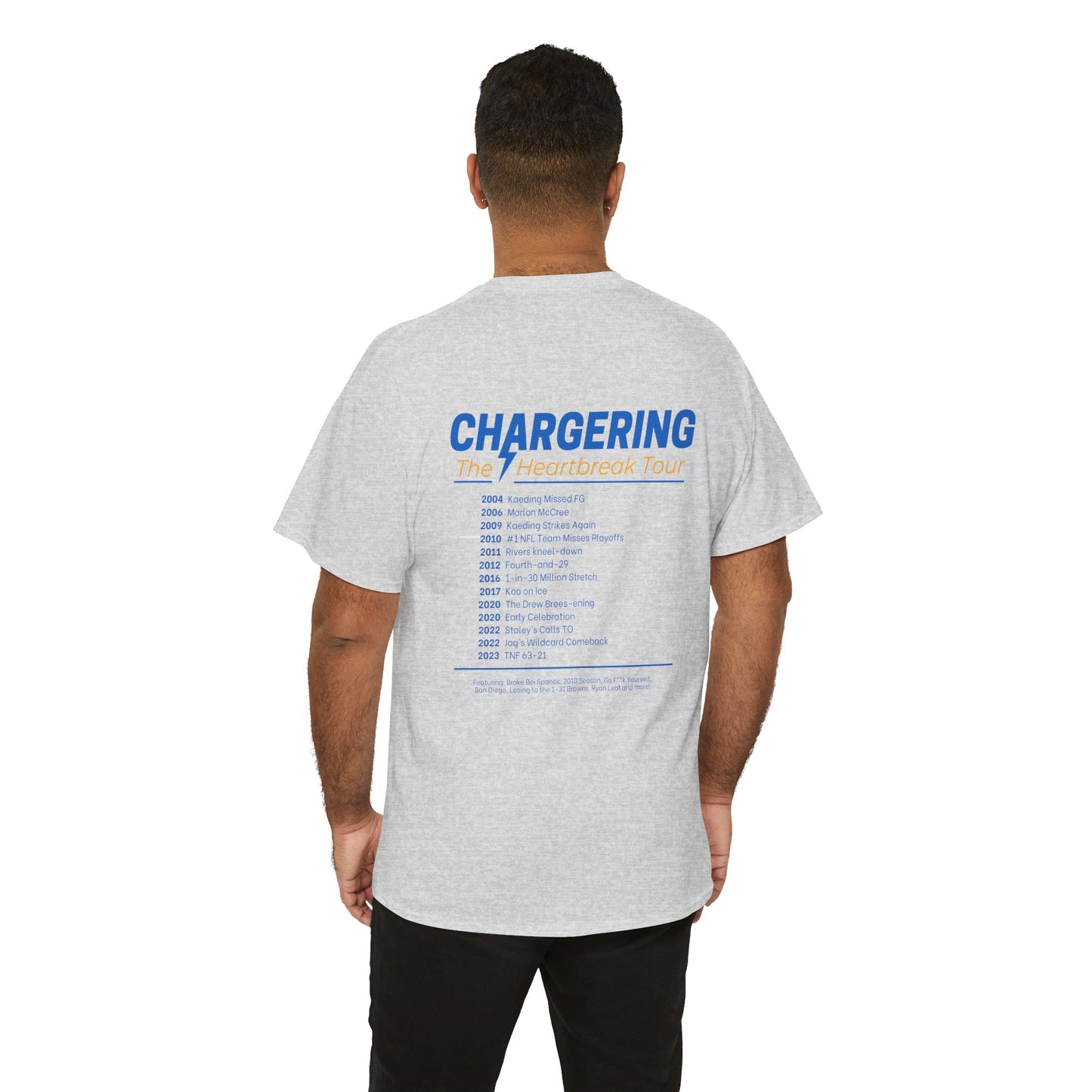 Chargering Heartbreak Tour Shirt