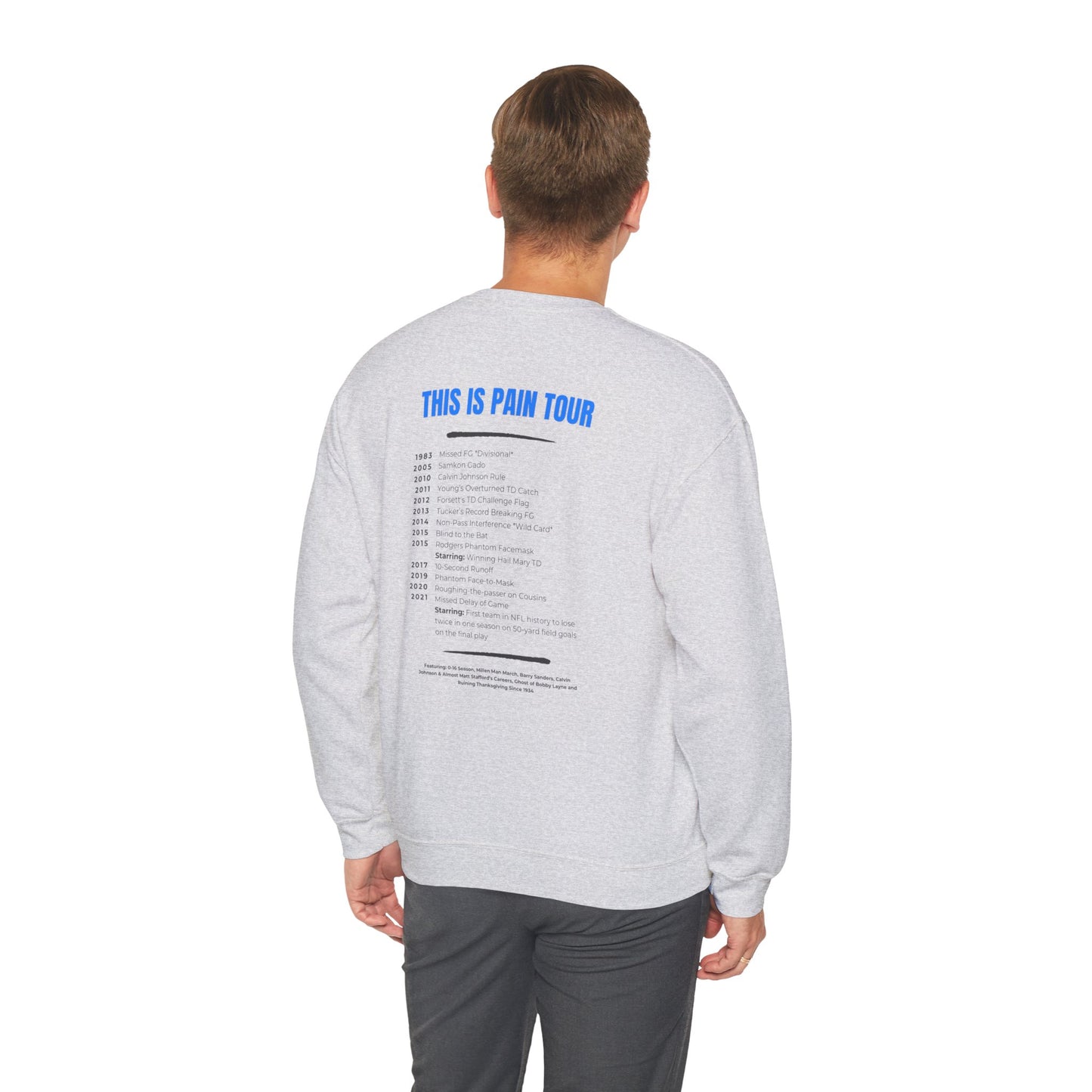 Detroit Pain Tour Sweater