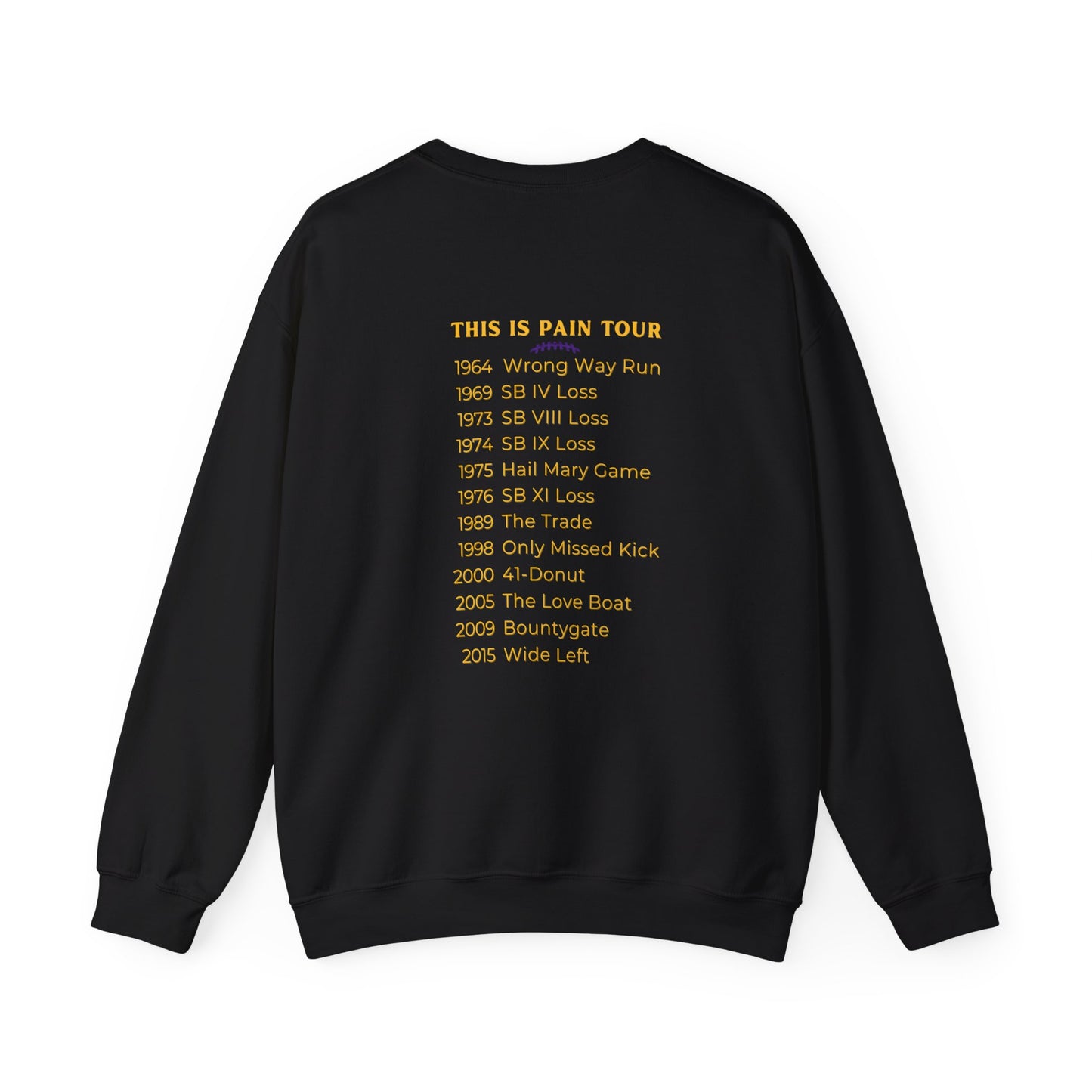 Minnesota Pain Tour Sweater