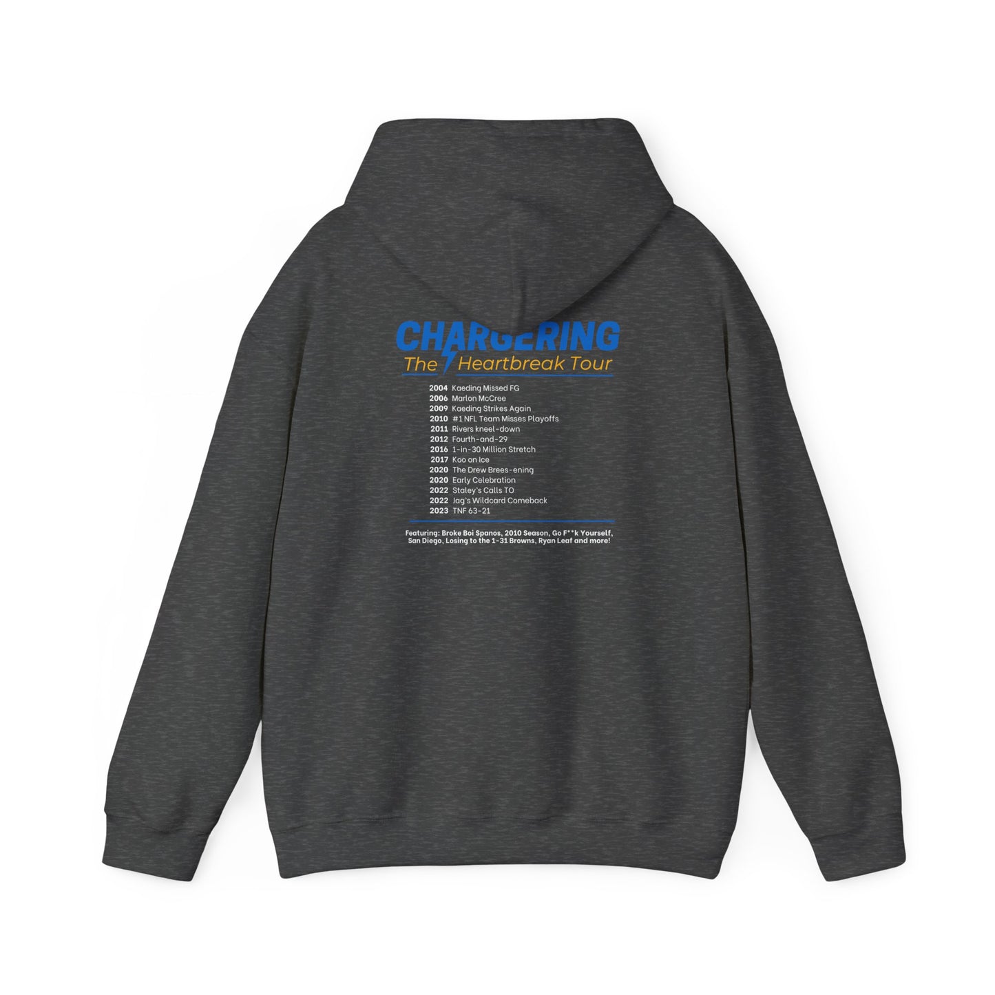 Chargering Heartbreak Tour Hoodie