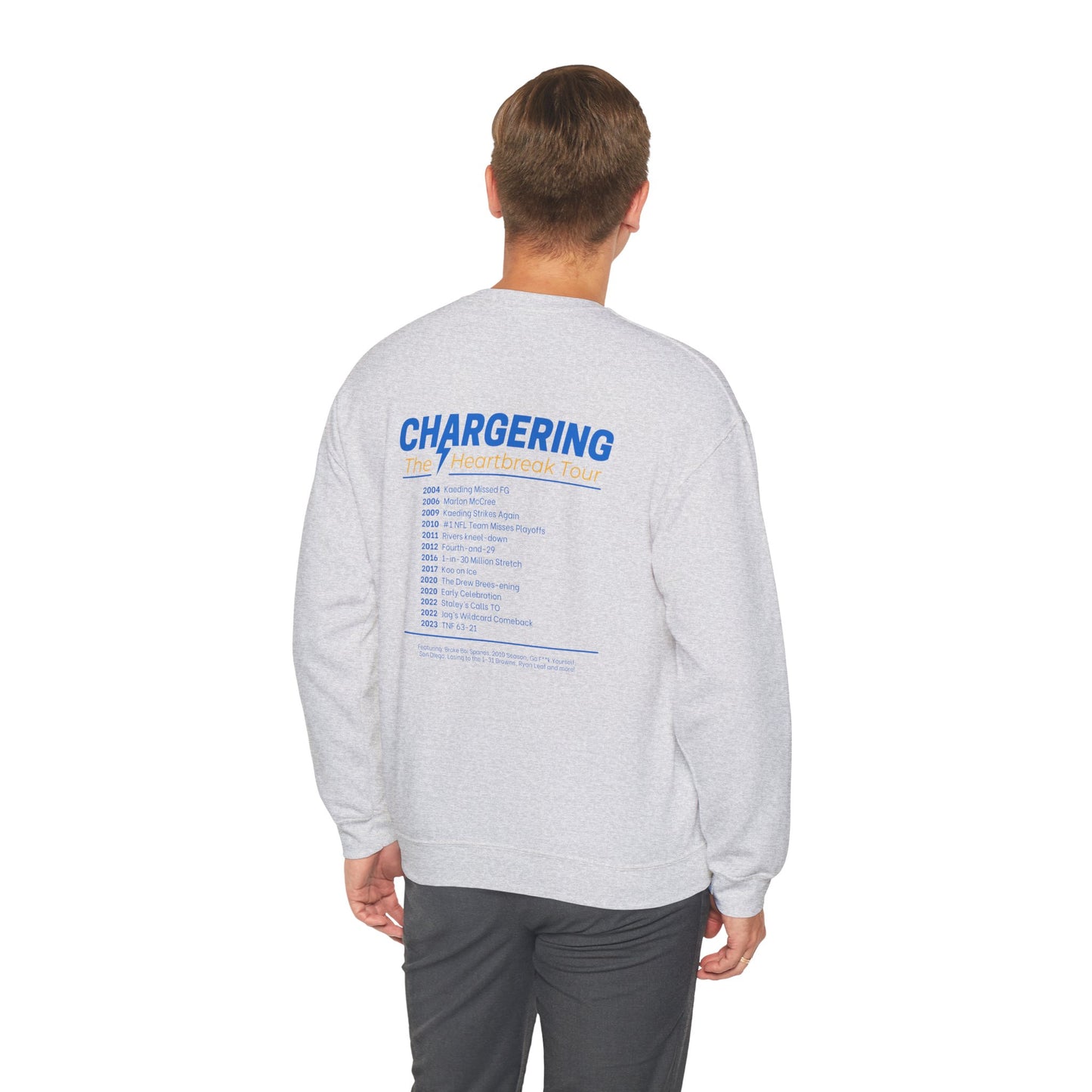 Chargering Heartbreak Tour Sweater